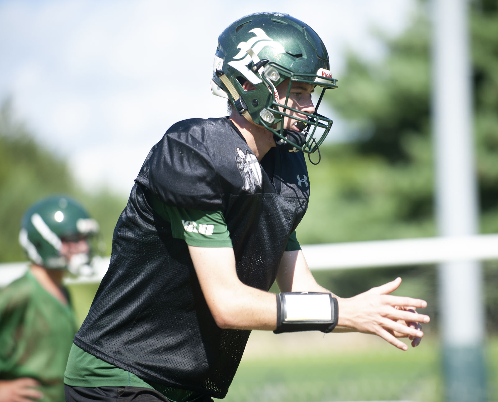Metro-East Lutheran High School football practice